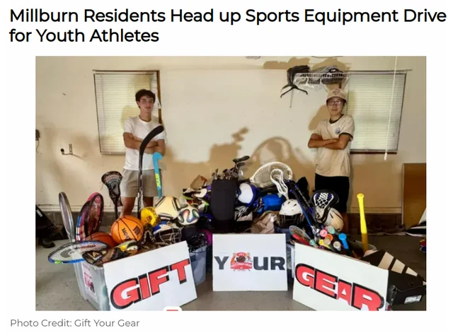 TAPinto coverage of GiftYourGear